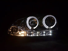 Load image into Gallery viewer, VW Golf 5 (Mk5) Chrome LED Angel Eye Headlights - (2003-2008)