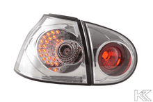 Load image into Gallery viewer, VW Golf 5 Mk5 OEM Style Chrome Tail Lights (2003-2008)