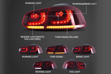 Load image into Gallery viewer, VW Golf 6th Gen Mk6 Hatchback LED Tail Lights (2008 - 2014)