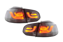 Load image into Gallery viewer, VW Golf Mk6 GTI LED Bar Clear/Smoked Tail Lights V1 (2008-2014)