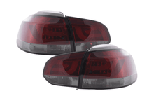 Load image into Gallery viewer, VW Golf Mk6 GTI LED Bar Red/Smoked Tail Lights V1 (2008-2014)