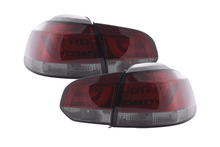 Load image into Gallery viewer, VW Golf Mk6 GTI LED Bar Red/Smoked Tail Lights V1 LED Indicators (2008-2014)