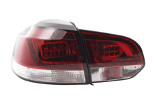 Load image into Gallery viewer, VW Golf Mk6 GTI LED Red Tail Lights V2 (2008-2014)
