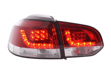 Load image into Gallery viewer, VW Golf Mk6 GTI LED Red Tail Lights V2 (2008-2014)