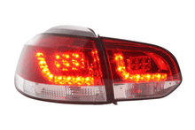 Load image into Gallery viewer, VW Golf Mk6 GTI LED Red Tail Lights V2 (2008-2014)