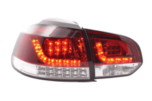 Load image into Gallery viewer, VW Golf Mk6 GTI LED Red Tail Lights V2 LED Indicators (2008-2014)