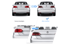 Load image into Gallery viewer, VW Jetta/Sagitar 6th Gen (A6) LED Tail Lights 2011-2014