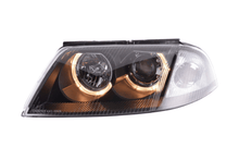Load image into Gallery viewer, VW Passat B5 3BG Black Angel Eyes Headlights (2000-2005)