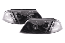 Load image into Gallery viewer, VW Passat B5 3BG Black Angel Eyes Headlights (2000-2005)