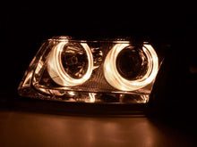 Load image into Gallery viewer, VW Passat B5 Chrome Angel Eye Headlights (1997-2000)