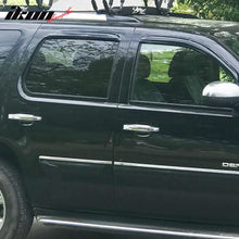 Load image into Gallery viewer, 2007-2014 Chevy Tahoe GMC Yukon Visor Windows 4Pc Set Acrylic