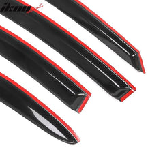 Load image into Gallery viewer, 2000-2005 Dodge Neon Side Visor Windows Sun Deflectors Set Acrylic