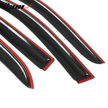 Load image into Gallery viewer, 2003-2007 Honda Accord 4Door Acrylic 4PC Tape On Window Visors Guard