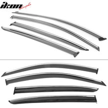 Load image into Gallery viewer, 2013-2017 Honda Accord 4-Door Sedan Tape On Window Visors Rain Guard
