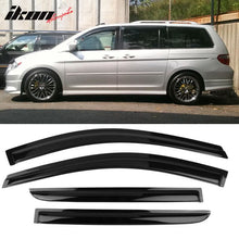 Load image into Gallery viewer, 2005-2007 Honda Odyssey Acrylic 4PC Tap On Window Visors Rain Guard