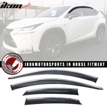 Load image into Gallery viewer, 2015-2021 Lexus NX NX200t NX300 NX300h Window Visor Rain Guard 4PC