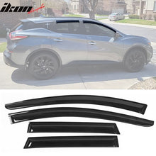 Load image into Gallery viewer, 2015-2024 Nissan Murano Tape On Window Visors Rain Guard 4PC