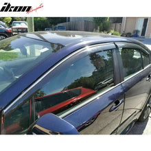 Load image into Gallery viewer, 2020-2025 Toyota Corolla Sedan Window Visors Tape On Rain Guard 4PC