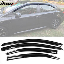 Load image into Gallery viewer, 2020-2025 Toyota Corolla Sedan Window Visors Tape On Rain Guard 4PC