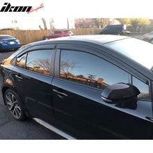 Load image into Gallery viewer, 2020-2025 Toyota Corolla Sedan Window Visors Tape On Rain Guard 4PC