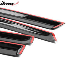 Load image into Gallery viewer, 2014-2019 Toyota Highlander Acrylic 4PC Window Visors Tape On Guard