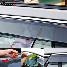 Load image into Gallery viewer, 2019-2023 Toyota RAV4 Acrylic 4PC Window Visors Tape On Rain Guard