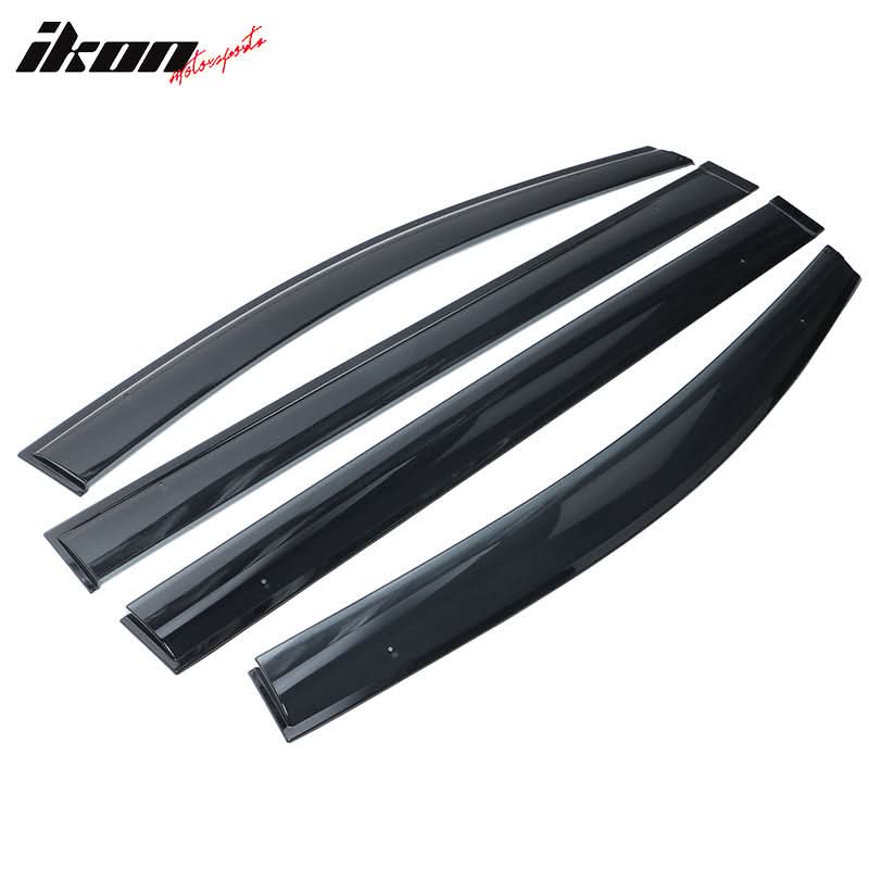 2011-2020 Toyota Sienna Acrylic 4PC Window Visors Tape On Rain Guard