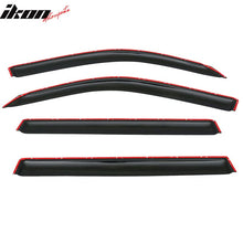 Load image into Gallery viewer, 2008-2019 Toyota Land Cruiser Slim Style Smoke Window Visors Acrylic