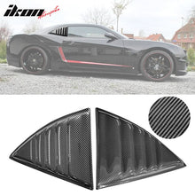 Load image into Gallery viewer, 2010-2015 Chevy Camaro XE V2 Style Side Window Louver Shade Cover PP