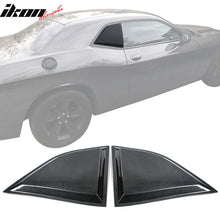 Load image into Gallery viewer, 2008-2023 Dodge Challenger XE Style Side Window Louver Scoop PP