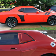 Load image into Gallery viewer, 2008-2023 Dodge Challenger Unpainted Rear Window Louver Side Vent ABS