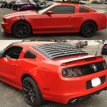 Load image into Gallery viewer, 2010-2014 Ford Mustang Side Window Louvers Sun Shade Cover Windshield