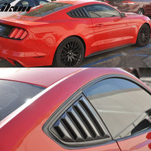 Load image into Gallery viewer, 2015-2023 Ford Mustang Side Window Louvers Sun Shade Cover Windshield