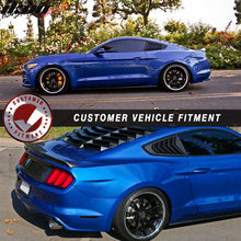 Load image into Gallery viewer, 2015-2017 Ford Mustang Unpainted Side Window Louver Rear Fender Scoop