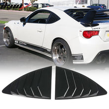 Load image into Gallery viewer, 2013-2020 Subaru BRZ IKON Style Rear Window Louver Guard ABS