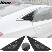 Load image into Gallery viewer, 2022-2023 Honda Civic 11th Gen 4DR Sedan Side Window Louver Vent ABS