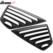 Load image into Gallery viewer, 2018-2024 Toyota Camry Unpainted Black Side Window Louvers