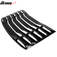 Load image into Gallery viewer, 2016-2024 Chevy Camaro IKON Rear Window Louvers Cover Sun Shade ABS