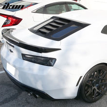 Load image into Gallery viewer, 2016-2024 Chevy Camaro Carbon Fiber Print Rear Window Louver ABS