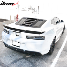 Load image into Gallery viewer, 2016-2024 Chevy Camaro IKON V2 Style Window Louver ABS