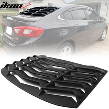 Load image into Gallery viewer, 2016-2019 Chevy Cruze Unpainted Rear Window Louvers ABS
