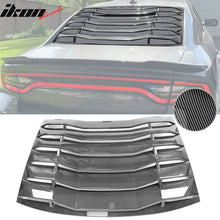 Load image into Gallery viewer, 2011-2023 Dodge Charger IKON Style Window Louver ABS