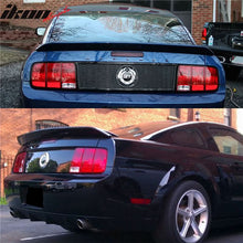 Load image into Gallery viewer, Fits 05-09 Ford Mustang Rear Window Louver + Trunk Spoiler Matte Black