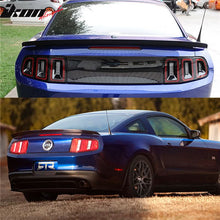 Load image into Gallery viewer, Fits 10-14 Ford Mustang Rear Window Louver Matte + Trunk Spoiler