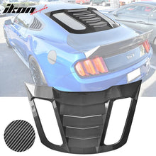 Load image into Gallery viewer, 2015-2024 Ford Mustang IKON V2 Style Rear Window Louver  ABS
