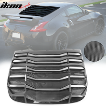 Load image into Gallery viewer, 2009-2020 Nissan 370Z Coupe IKON Style Rear Window Scoop Louver Cover