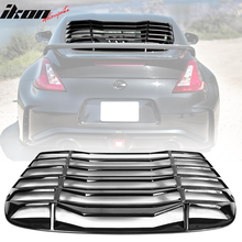 Load image into Gallery viewer, 2009-2020 Nissan 370Z Coupe IKON Style Rear Window Scoop Louver Cover