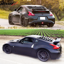 Load image into Gallery viewer, 2009-2020 Nissan 370Z Coupe IKON Style Rear Window Scoop Louver Cover