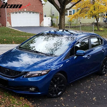 Load image into Gallery viewer, 2012-2015 Honda Civic 4Door Sedan Acrylic 4PC Tape On Window Visors