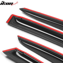 Load image into Gallery viewer, 2012-2015 Honda Civic 4Door Sedan Acrylic 4PC Tape On Window Visors